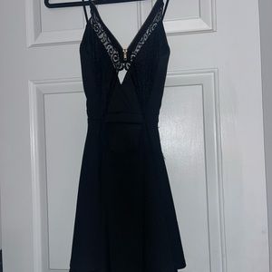 FIT N FLARE V NECK HOMECOMING DRESS! 💕